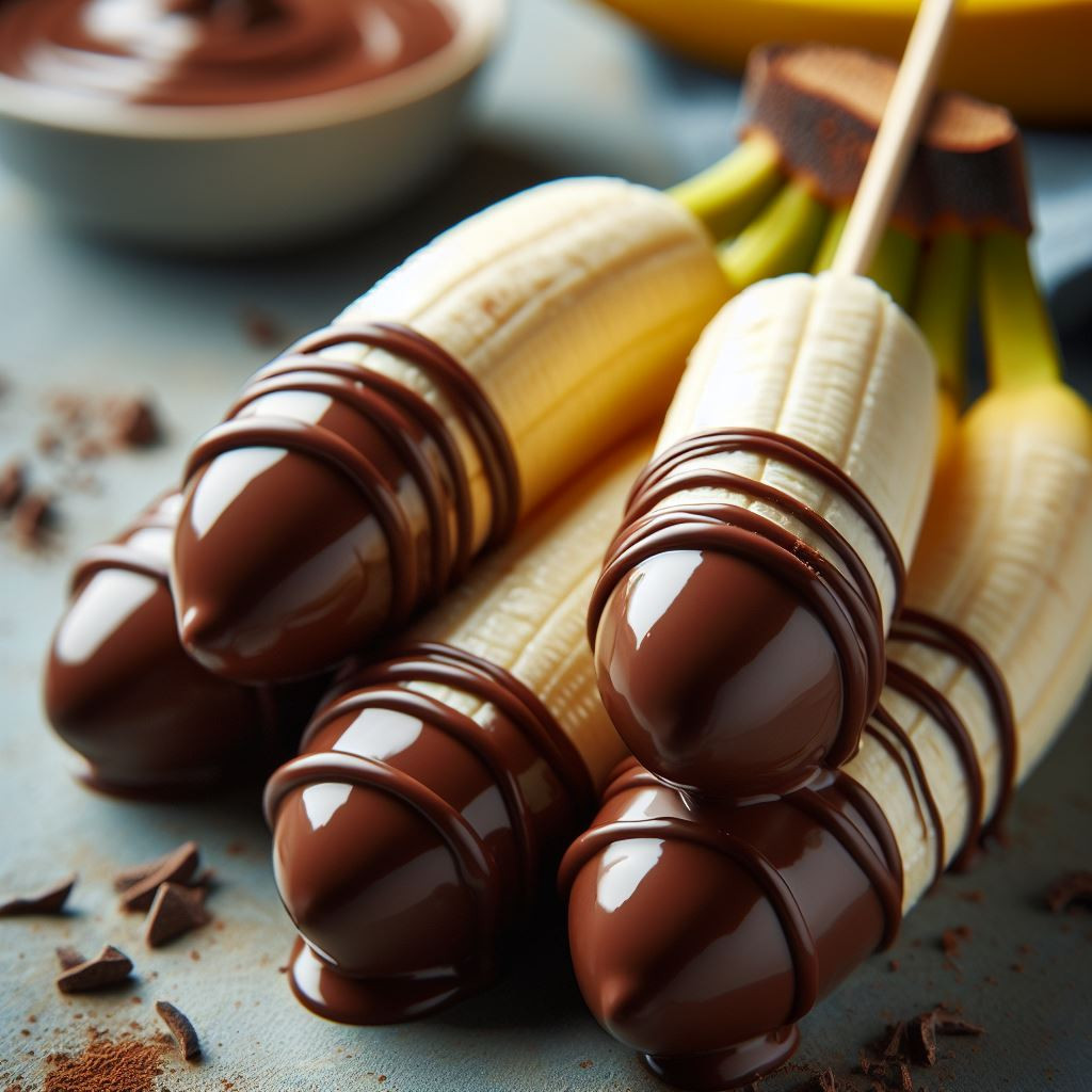 Jak zrobić pyszne banany w czekoladzie?