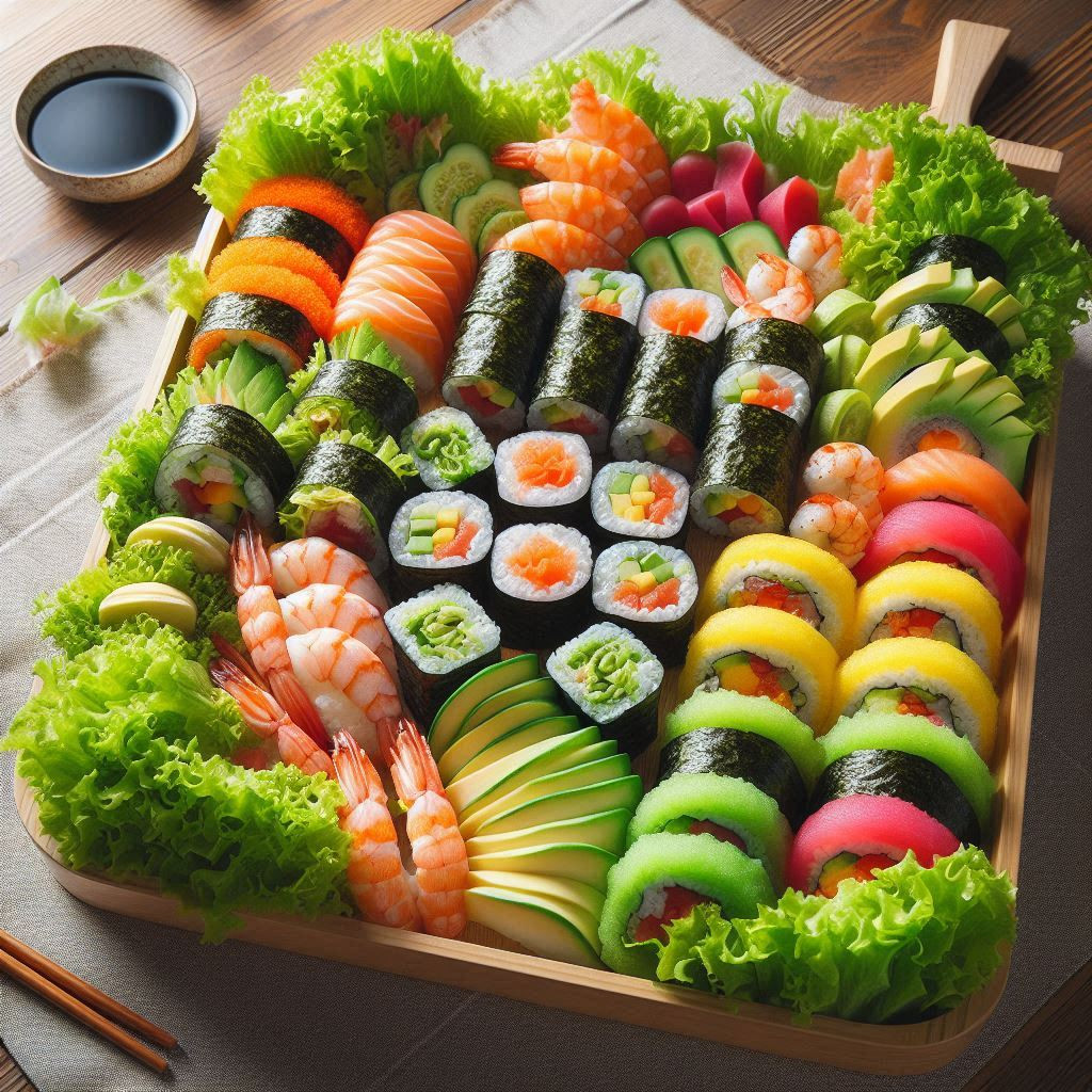 Jak zrobić sushi bez nori, wodorostów, alg?