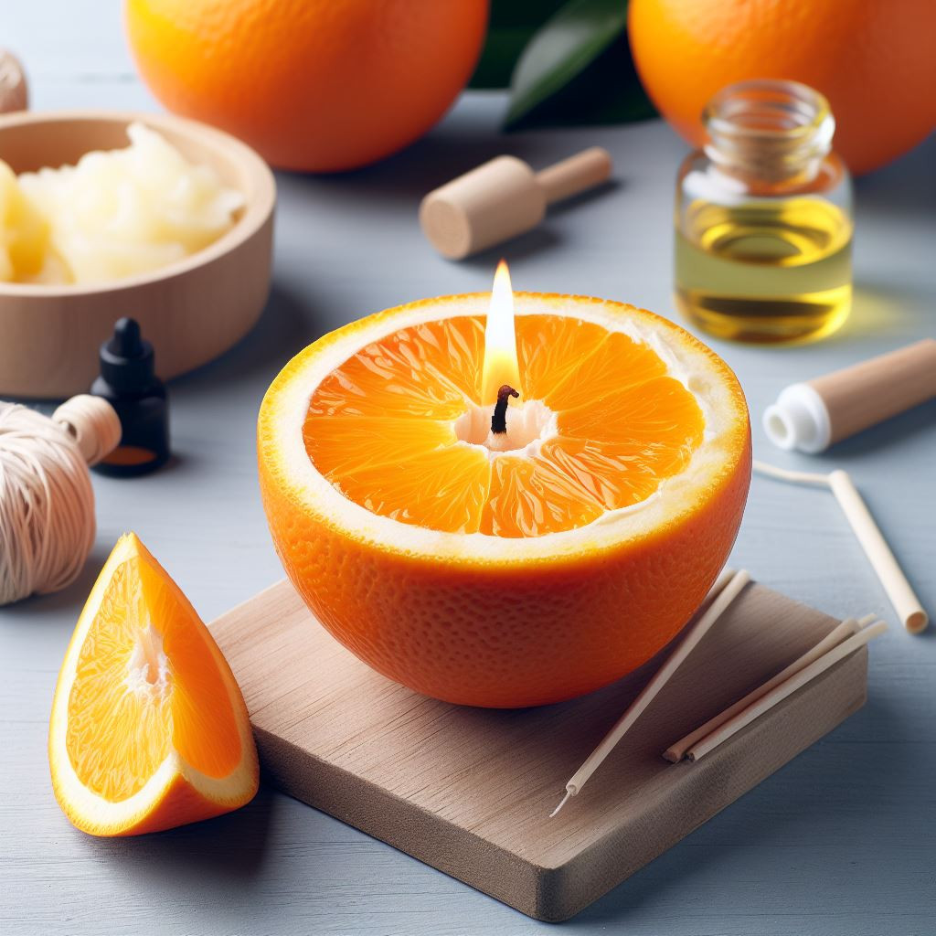 Jak zrobić świeczkę zapachową z pomarańczy?