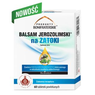 Balsam Jerozolimski na Zatoki 60 tabletek - Produkty Bonifraterskie
