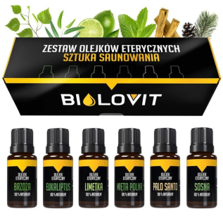 Bilovit - Zestaw olejków eterycznych - Sztuka saunowania