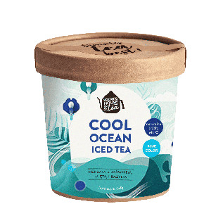 Niebieska herbata na zimno COOL OCEAN ICED TEA 49g Brown House & Tea