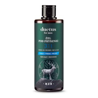 DUETUS FOR MEN Żel pod prysznic nawilżający INVICTUS 300ml