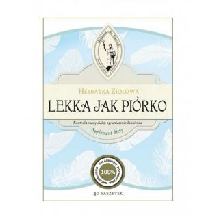 Franciszkańska Herbata Ziołowa LEKKA JAK PIÓRKO 40x3g