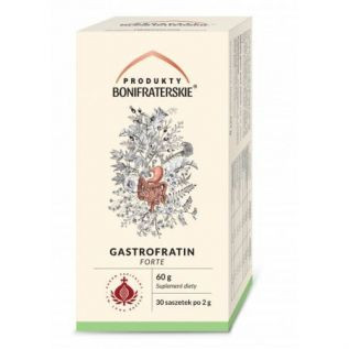 Suplement diety - GASTROFRATIN FORTE 30x2g - Produkty Bonifraterskie