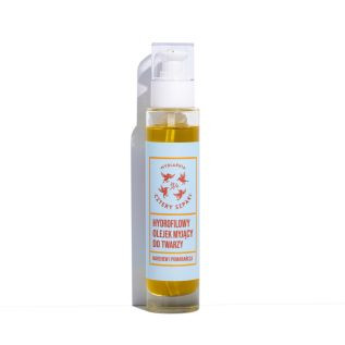Hydrofilowy olejek myjący do twarzy - Marchew i Pomarańcza - Cztery szpaki