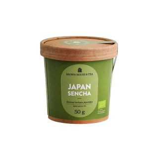 Herbata zielona Japan Sencha BIO 50g Brown House & Tea