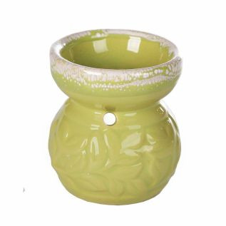 Kominek zapachowy ceramiczny do olejków eterycznych mały, zielony