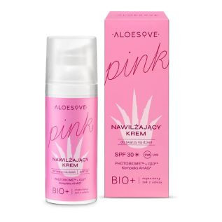 ALOESOVE PINK Krem nawilżający na dzień 50 ml SPF 30