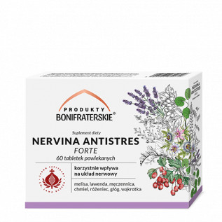 Nervina Antistres Forte 60 tabletek - Produkty Bonifraterskie