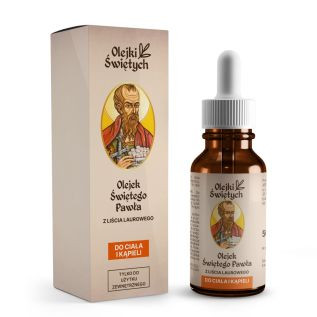 Olejek Świętego Pawła 50 ml z liścia laurowego z serii Olejki Świętych