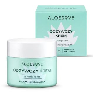 ALOESOVE Odżywczy krem do twarzy na noc 50 ml