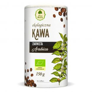 Kawa ziarno Arabica EKO (tuba) 150g Dary Natury