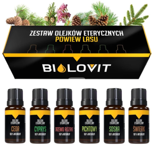 Bilovit - Zestaw olejków eterycznych - Powiew lasu