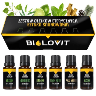 Bilovit - Zestaw olejków eterycznych - Sztuka saunowania
