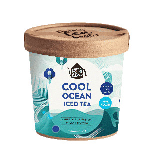 Niebieska herbata na zimno COOL OCEAN ICED TEA 49g Brown House & Tea