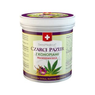 Balsam Czarci Pazur z konopiami SwissMedicus 250 ml