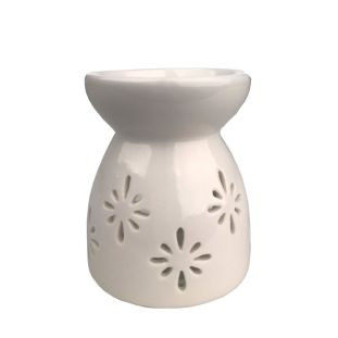 Kominek ceramiczny zapachowy biały