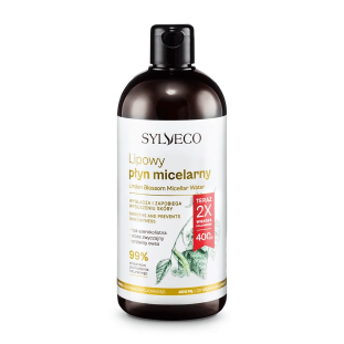 Lipowy płyn micelarny do demakijażu 400 ml SYLVECO