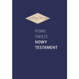 Pismo Święte Nowy Testament oprawa niebieska 2022