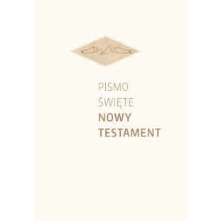 Pismo Święte Nowy Testament oprawa biała 2022