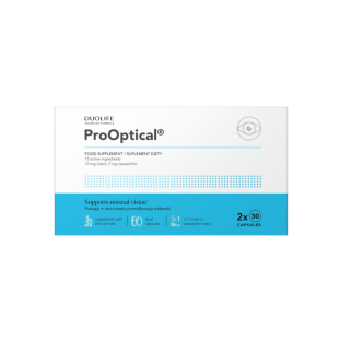DUOLIFE ProOptical® z luteiną pomaga w utrzymaniu prawidłowego widzenia