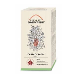 Suplement diety - Cardiofratin Forte 30x2g - Produkty Bonifraterskie
