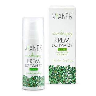 VIANEK Normalizujący krem do twarzy na noc 50 ml