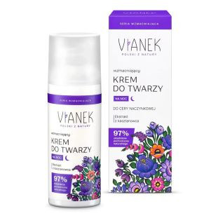 VIANEK Wzmacniający krem do twarzy na noc 50ml