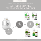Aromaterapia dla dzieci na katar BIAŁA (dyfuzor z pozytywką + 5 olejków eterycznych)